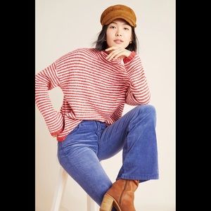 Anthropologie Linnea Mock Neck Sweater